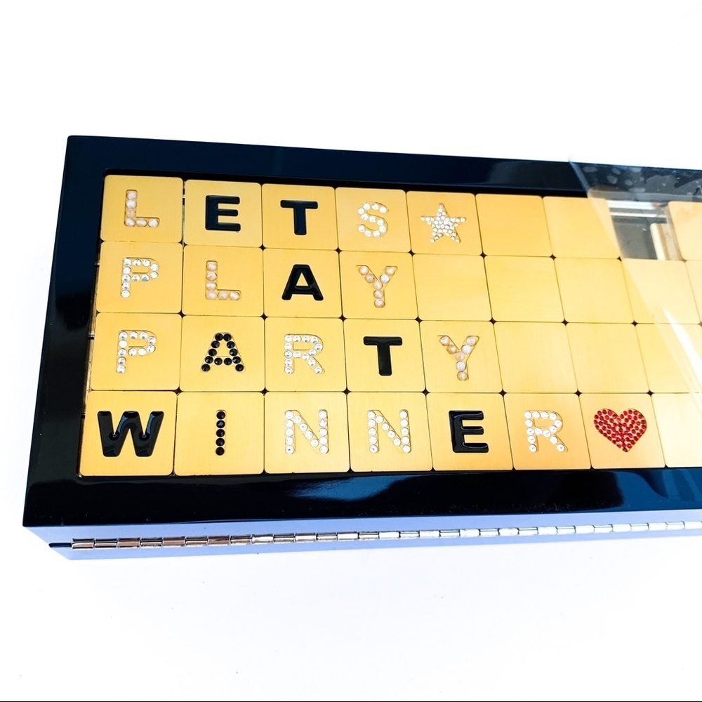 Limited Edition Jimmy Choo Let’s Play Party Winner Scrabble Game Clutch - Picture 11 of 16
